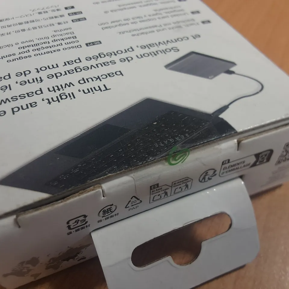 SEALED SEAGATE ONETOUCH 2TB HDD 