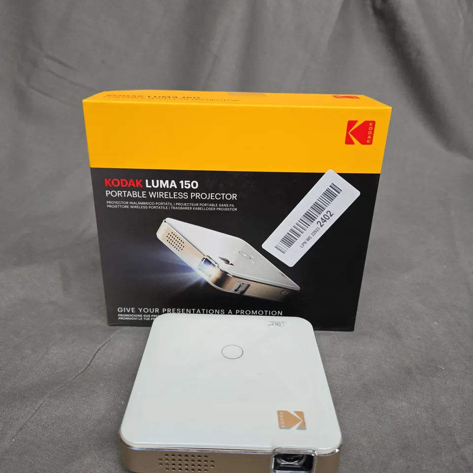 KODAK LUMA 150 PORTABLE WIRELESS PROJECTOR