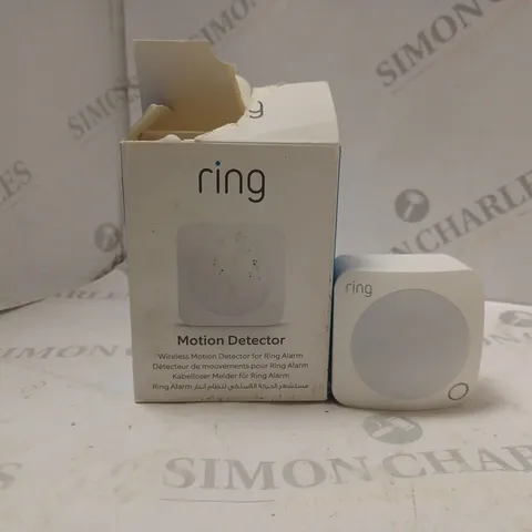 RING MOTION DETECTOR
