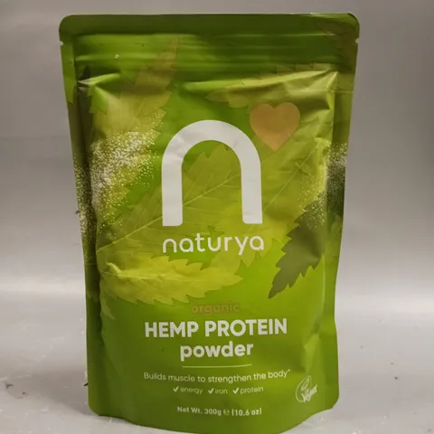 SEALED NATURYA ORGANIC HEMP PROTEIN POWDER - 300G