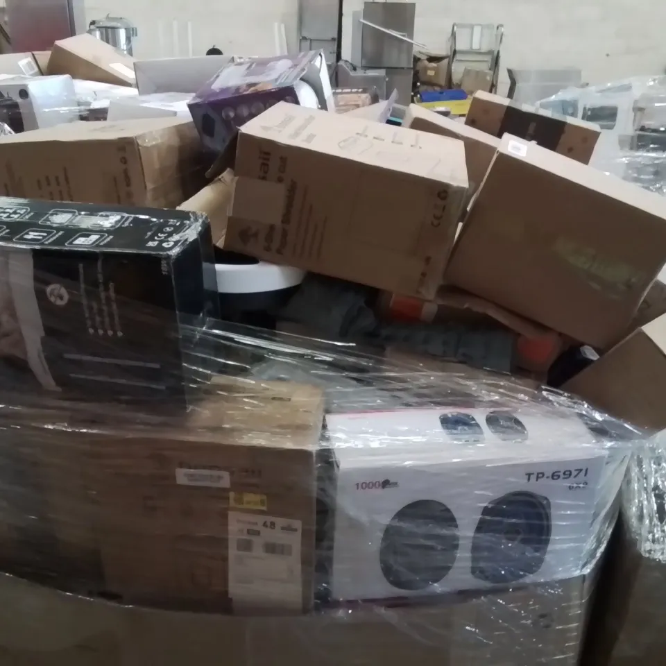 PALLET TO CONTAIN A LARGE QUANTITY OF ELECTRICAL PRODUCTS TO INCLUDE;LED MOTION,DEHUMIDIFIER,360 AIRFLOW DEHUMIDIFIER 