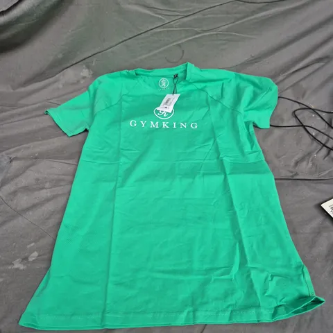 GYMKING GK PRO TEE – APPLE GREEN, UK SIZE L