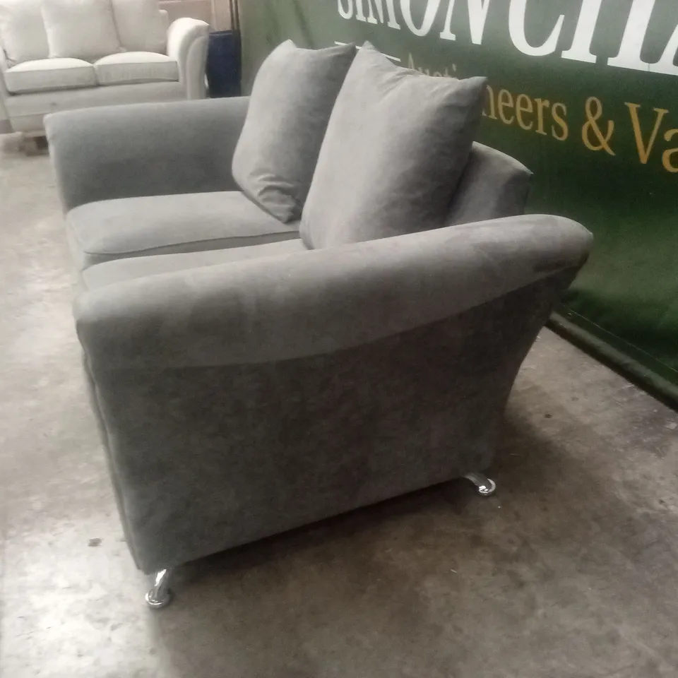 DURY FABRIC 2 SEATER SCATTER BACK SOFA RRP £479