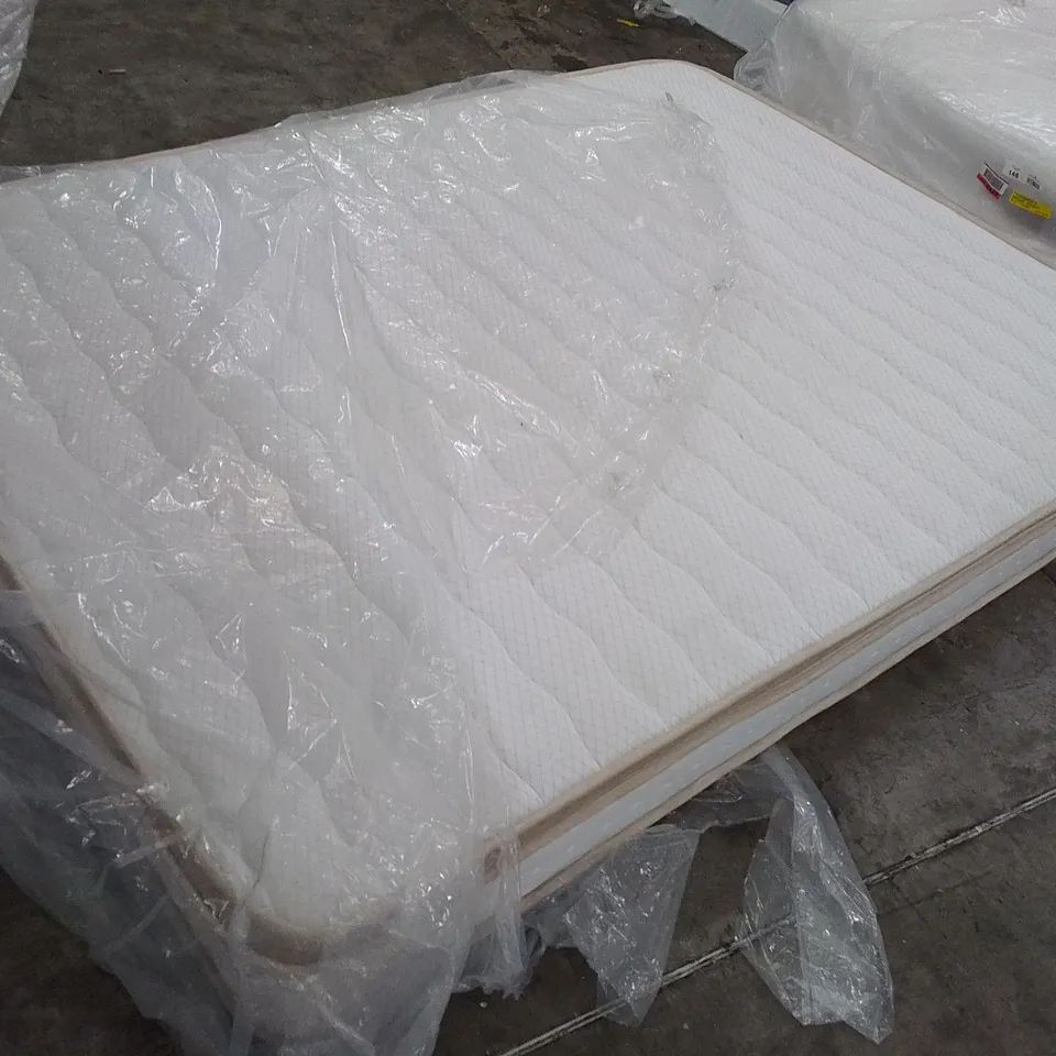 QUALITY BAGGED PILLOW-TOP POCKET SPRUNG 2000 SPRING KING SIZE 5FT MATTRESS