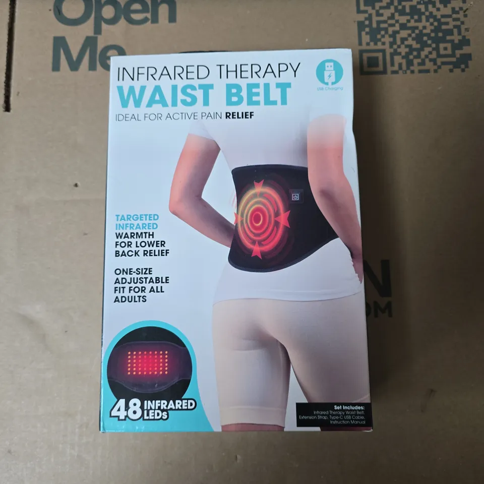 INFRARED THERAPY WAIST BELT WITH 48 LEDS – ONE SIZE (BOXED)