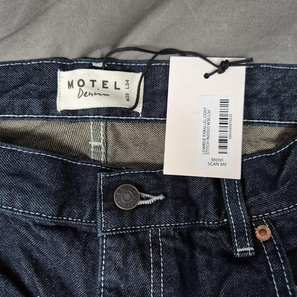 Motel Denim Jeans – W30 L34, Indigo