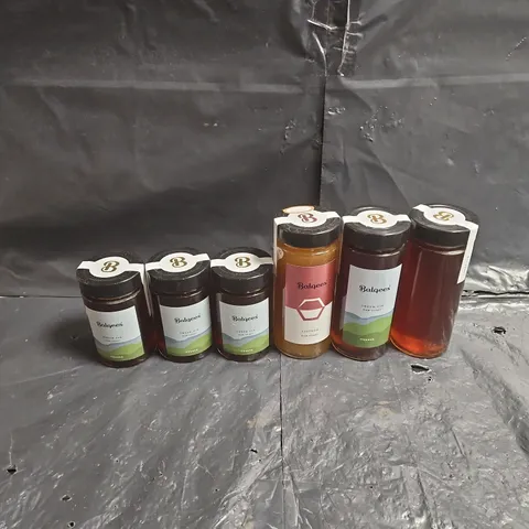 BALQEES X6 RAW HONEY JARS – (GREEK FIR & SAFFRON FLAVOURS)