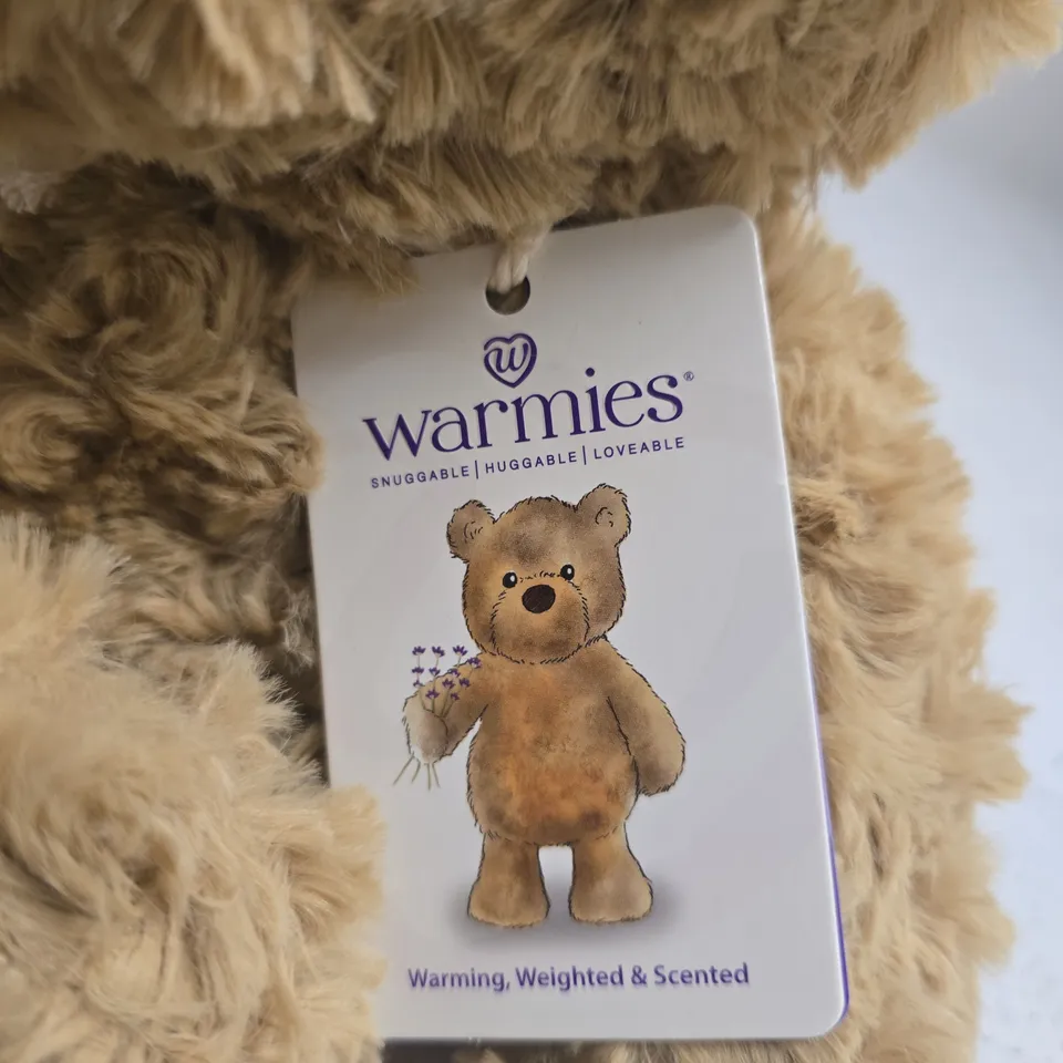 WARMIES PLUSH TEDDY BEAR – WEIGHTED, SCENTED