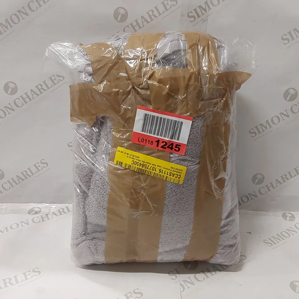 BAGGED CASABELLA PREMIUM LARGE BATH SHEET 80 X 140CM