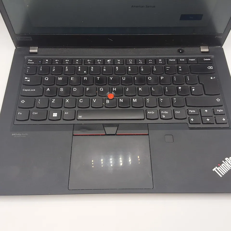 LENOVO THINKPAD P14S GEN 2 LAPTOP IN BLACK