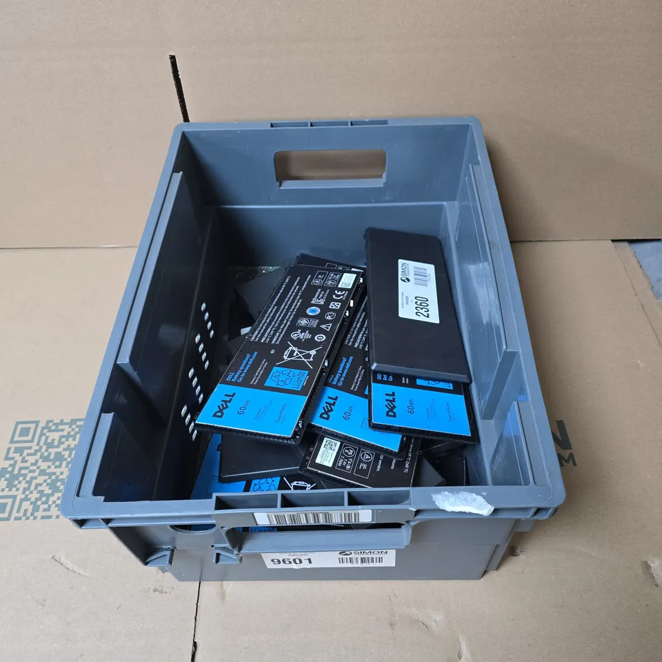 TOTE OF APPROXIMATELY 15 X DELL 60WH STANDARD RECHARGEABLE LI-POLYMER BATTERY TYPE PPNPH 7.4V
