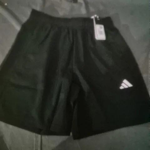 ADIDAS TRAINING SHORTS – BLACK, REGULAR FIT, 7IN INSEAM