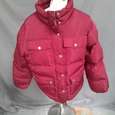 GANT ACTIVE CLOUD JACKET IN PLUMPED RED SIZE S