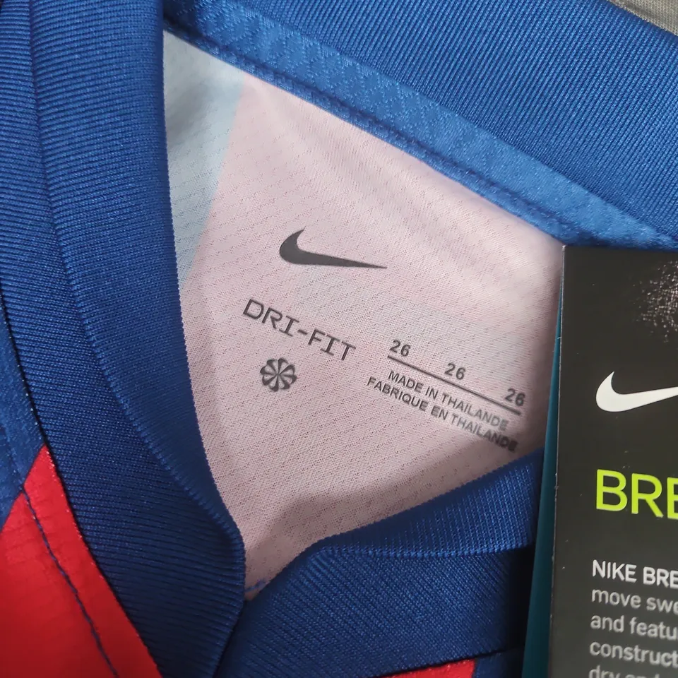 NIKE BARCELONA HOME KIT ("GOMEZ") - SIZE 26