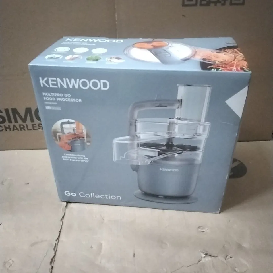 KENWOOD MULTIPRO GO FDP22.130GY FOOD PROCESSOR - GREY