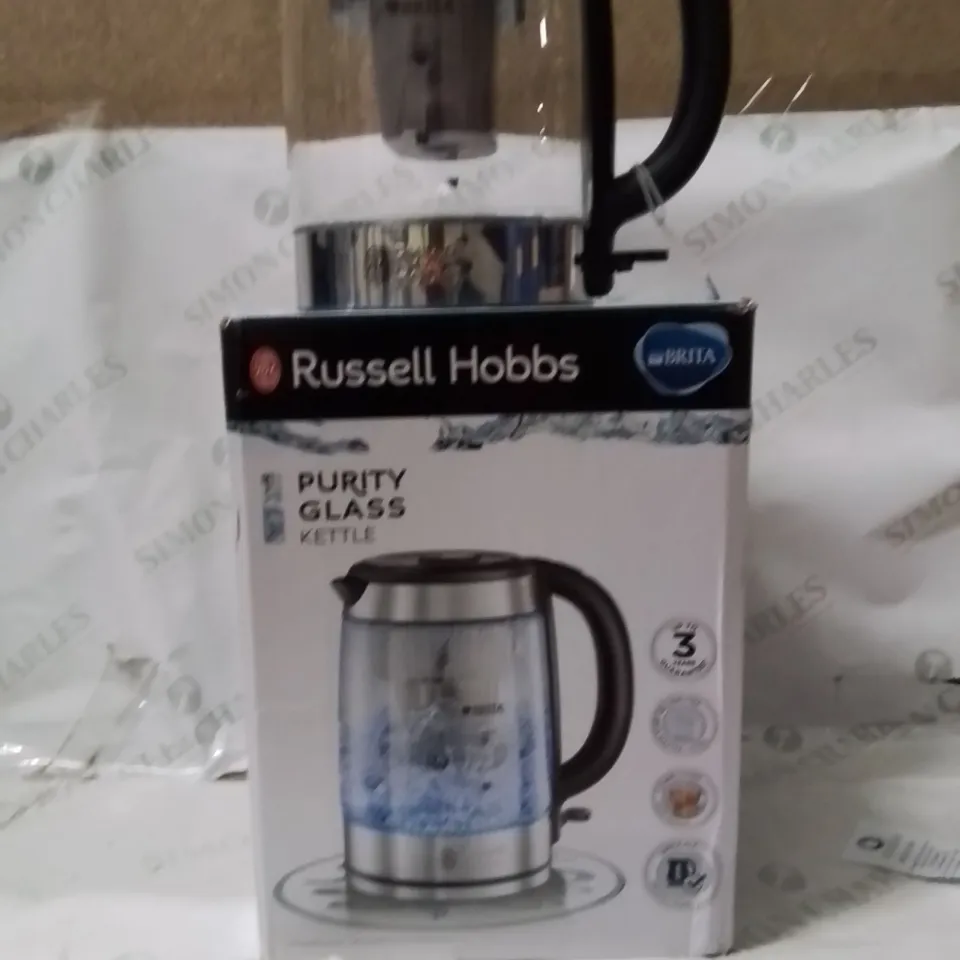 BOXED RUSSELL HOBBS PURITY KETTLE