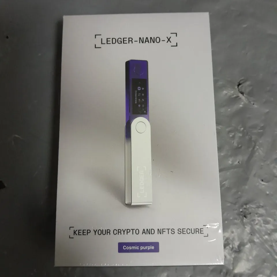 SEALED LEDGER-NANO-X IN COSMIC PURPLE