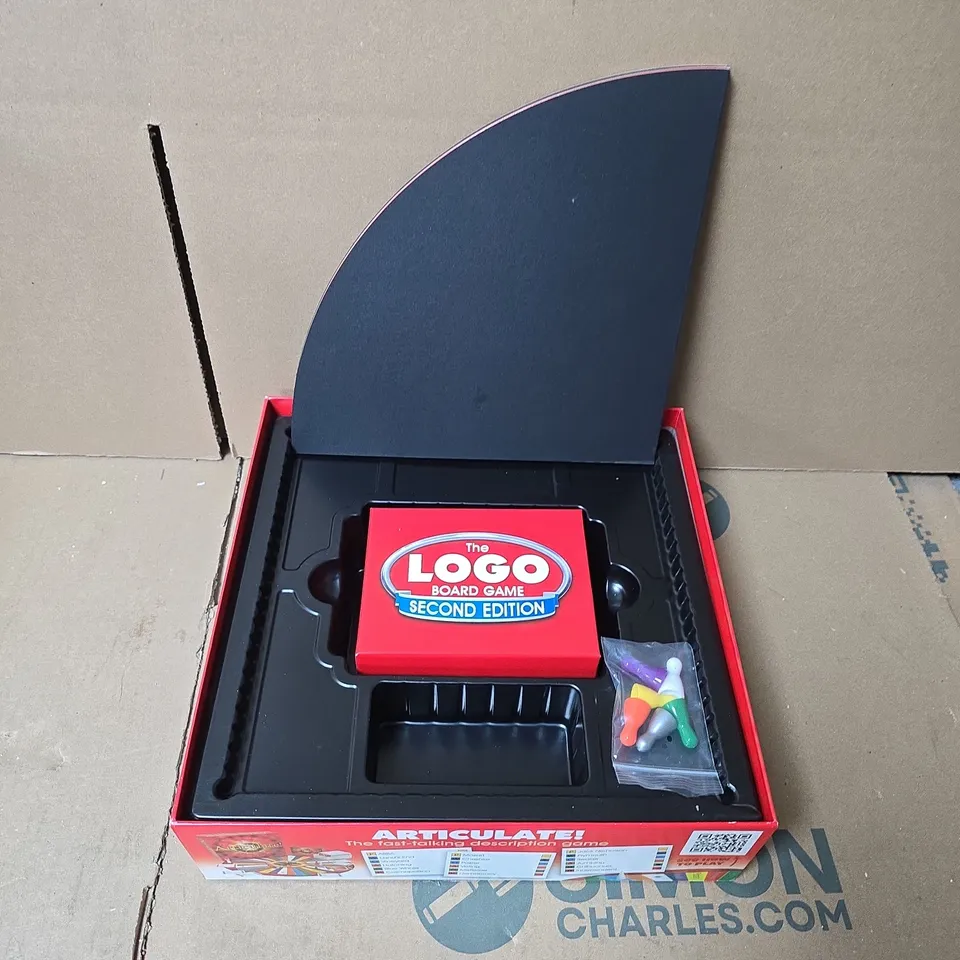 BOXED THE LOGO BOARD GAME SECOND EDITION