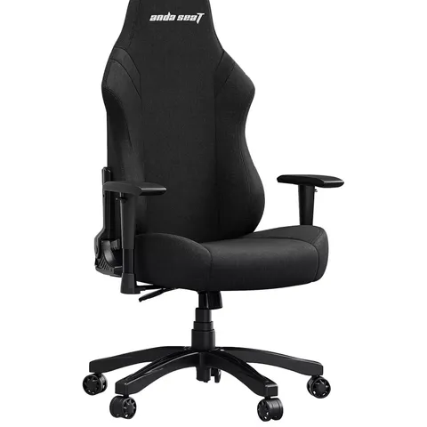 ANDASEAT ANDA SEAT LUNA PREMIUM LARGE GAMING CHAIR - BLACK FABRIC - COLLECTION ONLY