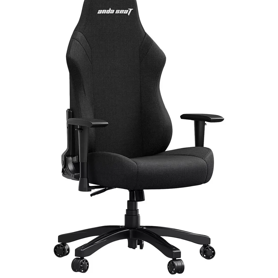 ANDASEAT ANDA SEAT LUNA PREMIUM LARGE GAMING CHAIR - BLACK FABRIC - COLLECTION ONLY