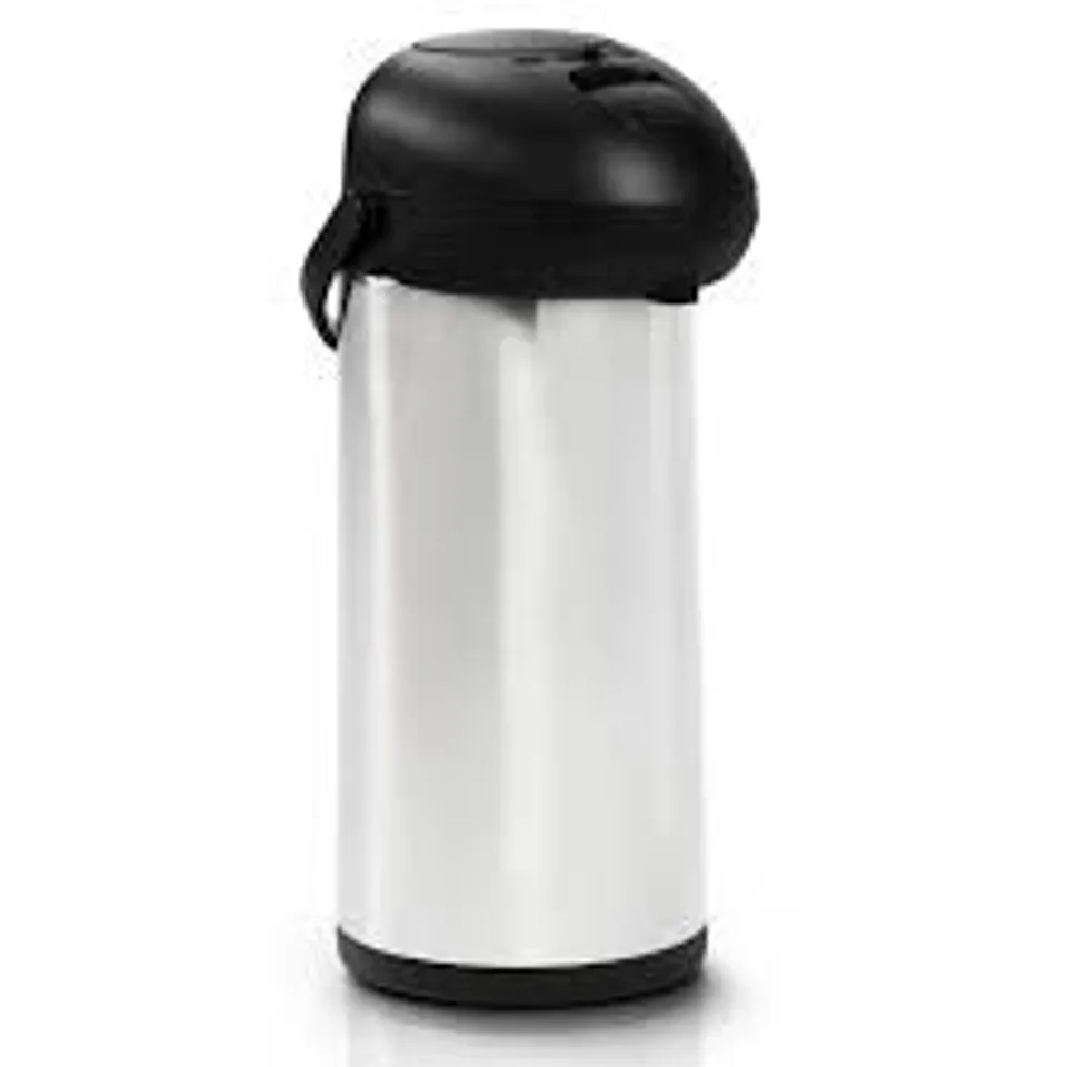 BOXED 5L STAINLESS STEEL AIRPOT INSULATED VACUUM THERMAL FLASK JUG