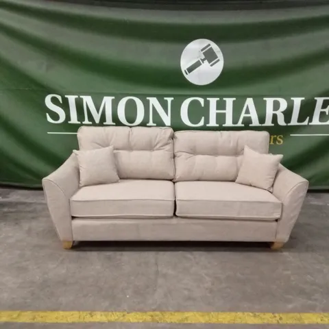 HALSTOW 3 SEATER FABRIC SOFA