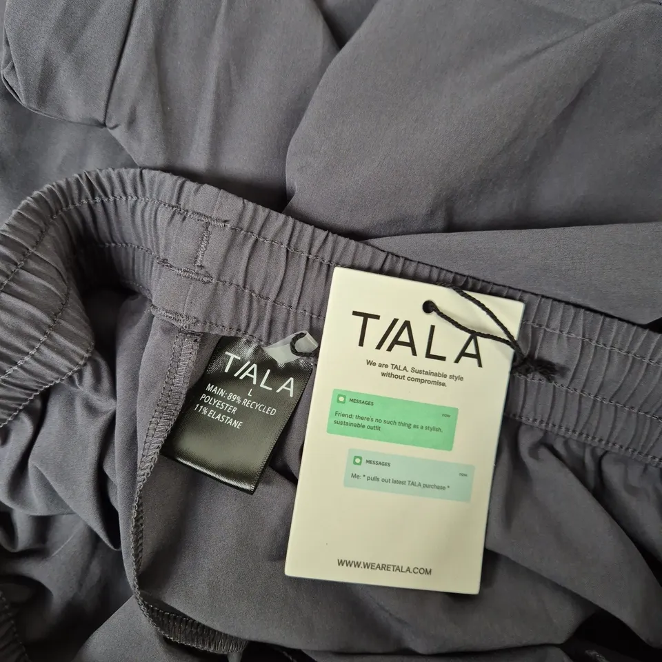 TALA TRACK BOTTOMS IN GREY - LARGE