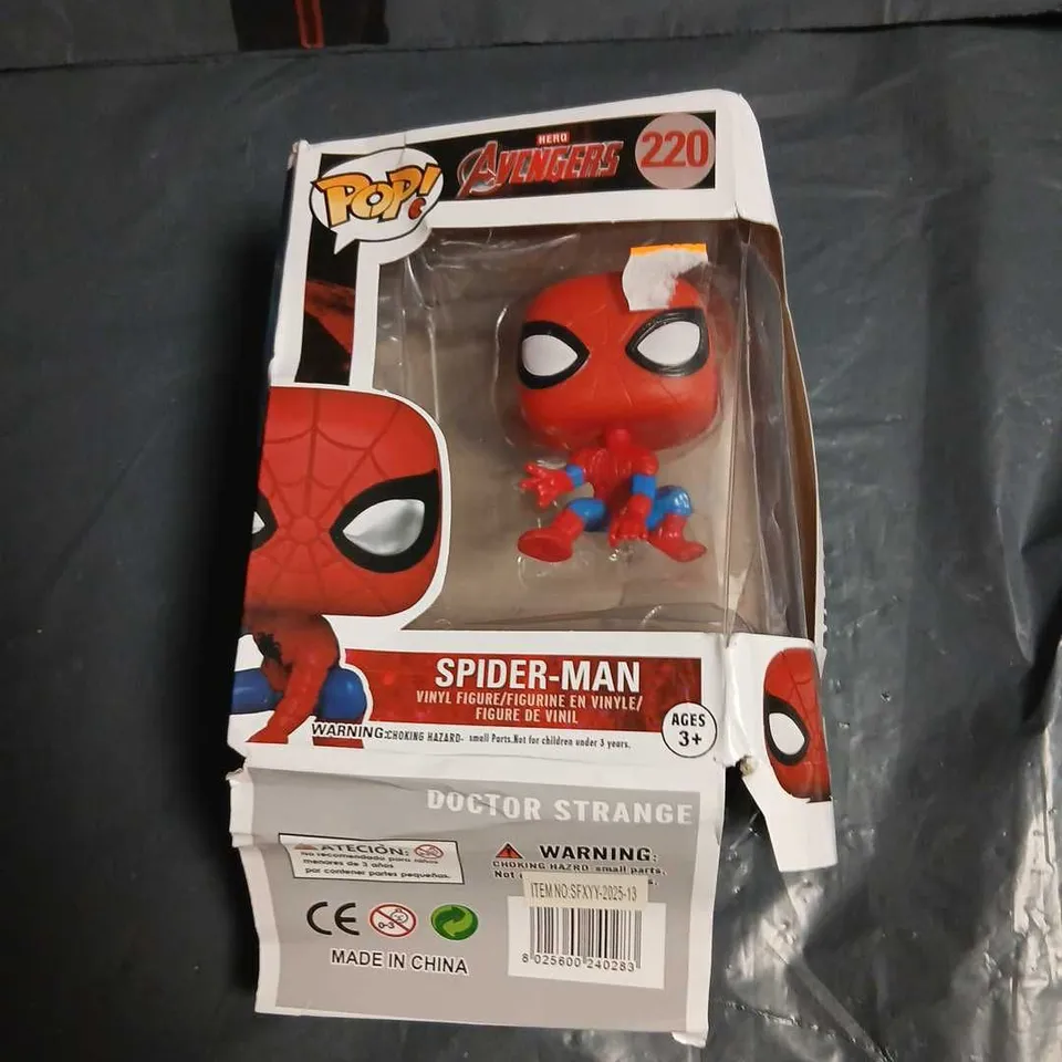 FUNKO POP! SPIDER-MAN VINYL FIGURE - BOXED, AVENGERS PACKAGING