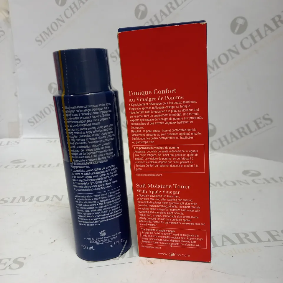 CLARINS MENS SOFT MOISTURE TONER