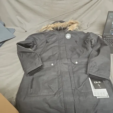 DLX DANA-FEMALE DOWN JACKET – BLACK MARL – SIZE L