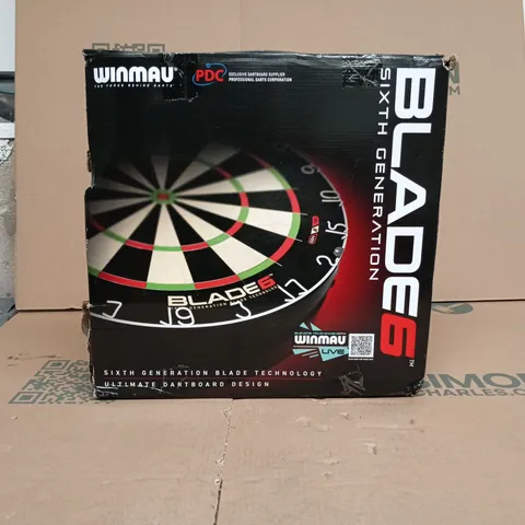 WINMAU PDC BLADE 6 DARTBOARD BOXED