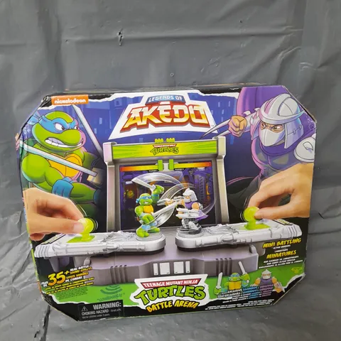 BOXED TEENAGE MUTANT NINJA TURTLES BATTLE ARENA 