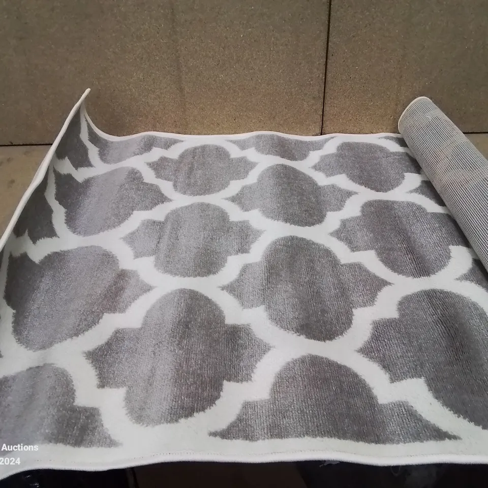 BRAND NEW PACO HOME GREY SINAI RUG SIZE 80CM X 150CM 