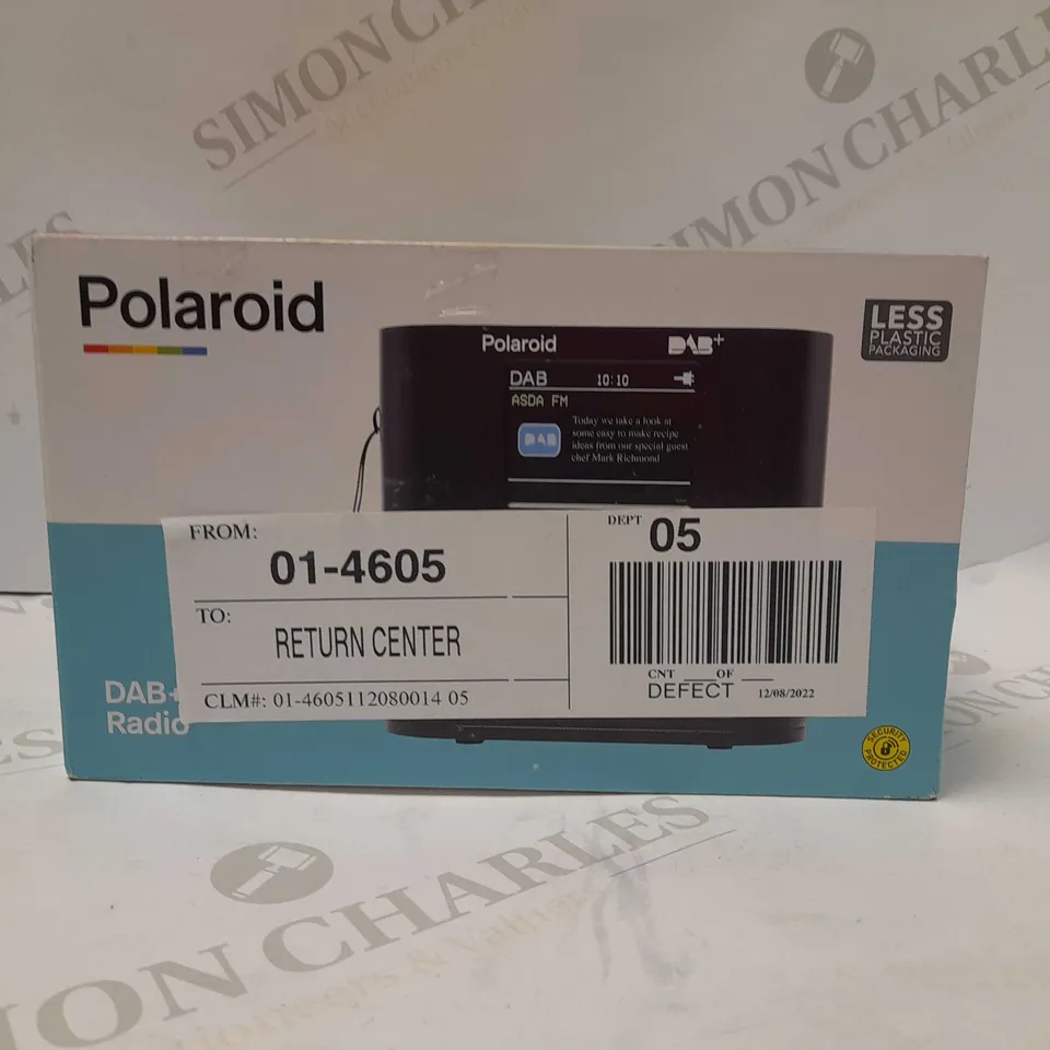 POLAROID DAB+/FM RADIO