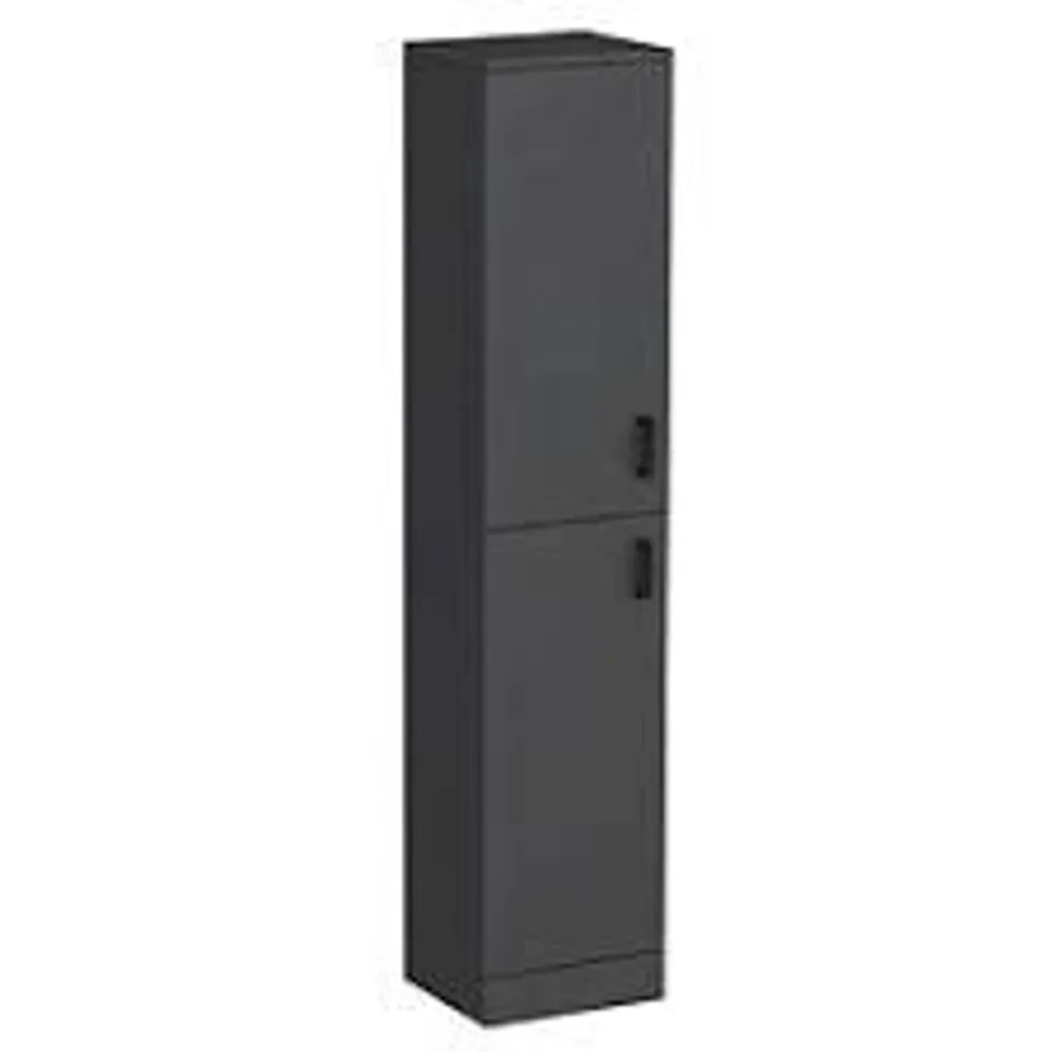 BRAND NEW BOXED LECICO TRADE TALL BATHROOM UNIT 35*34*191cm - MATT ANTHRACITE