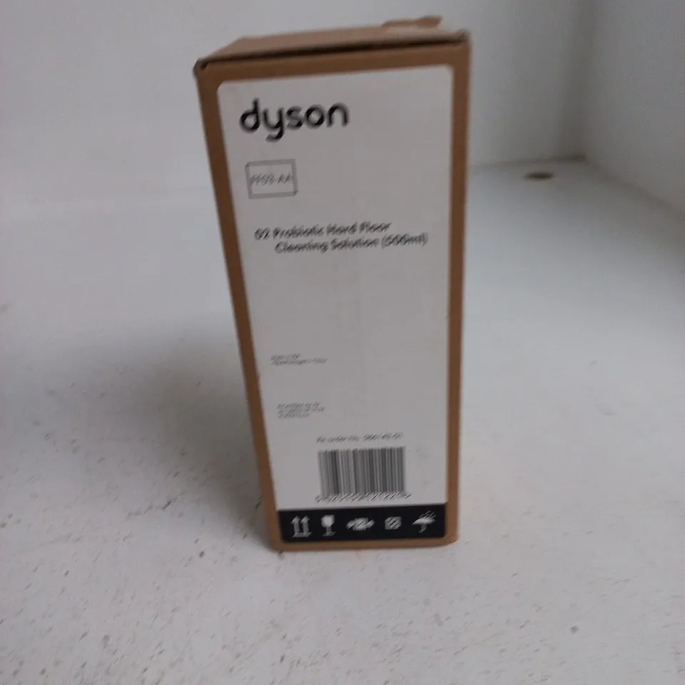 TOTE OF APPROXIMATELY 12 ASSORTED ITEMS TO INCLUDE: DYSON PROBIOTIC HARD FLOOR CLEANING SOLUTION 