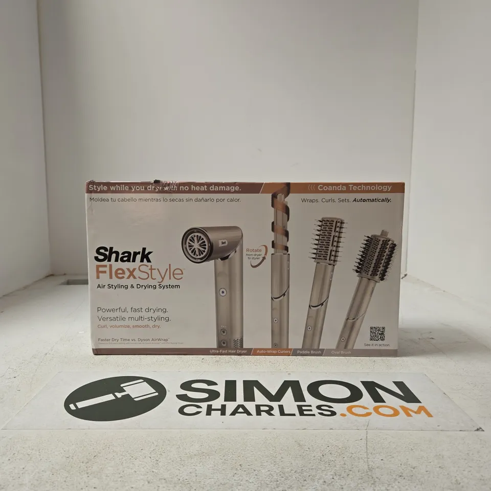 SHARK FLEXSTYLE AIR STYLING & DRYING SYSTEM – BOXED WITH ATTACHMENTS