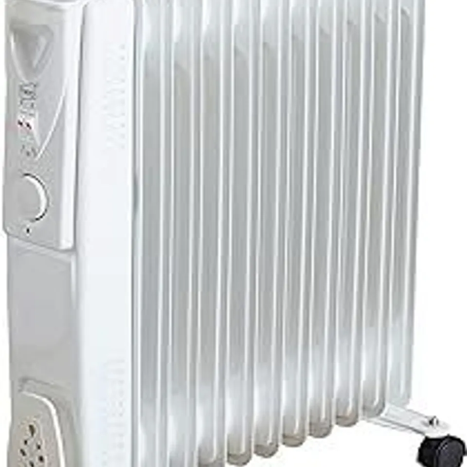 BOXED NEO 2500W 11-FIN ELECTRIC OIL FILLED RADIATOR PORTABLE HEATER (1 BOX)