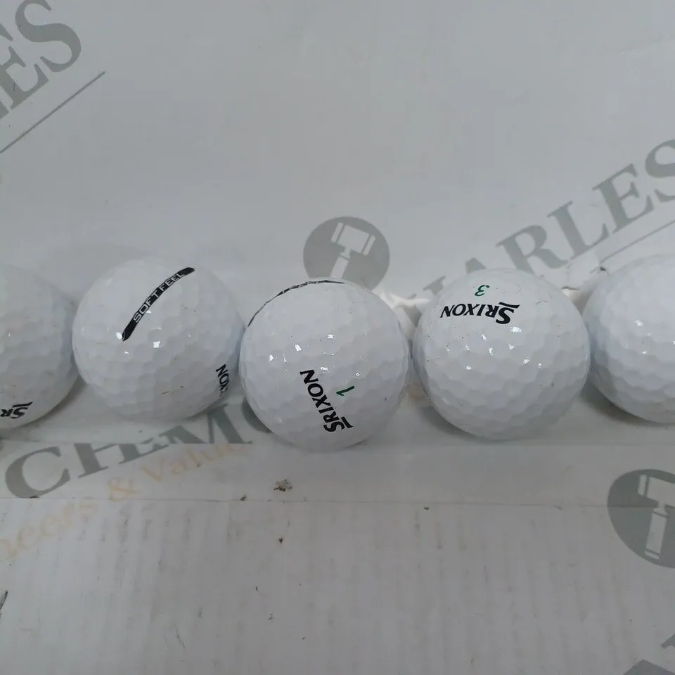BOX OF APPROX 20 GOLF BALLS TO INCLUDE SRIXON 