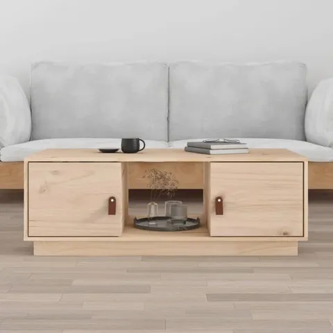 KYRALYNN SOLID WOOD COFFEE TABLE