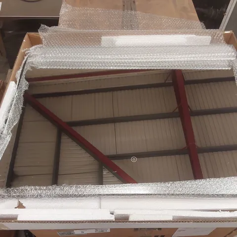 BOXED SAKER STONE LED BLACK FRAME MIRROR - 600 x 800MM