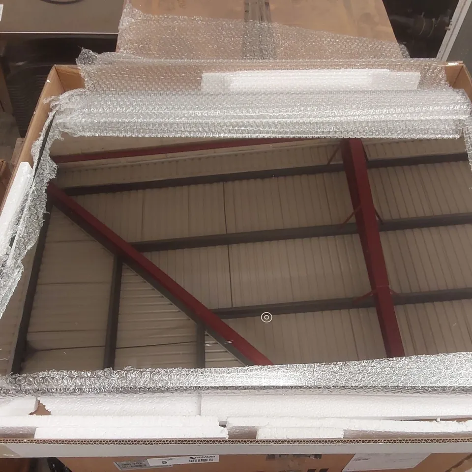 BOXED SAKER STONE LED BLACK FRAME MIRROR - 600 x 800MM
