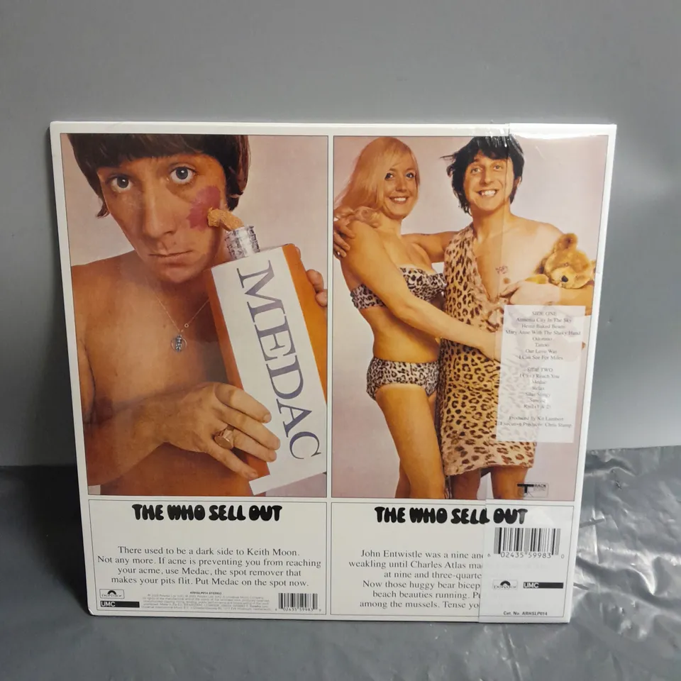 THE WHO - THE WHO SELL OUT (HALF SPEED MASTER) VINYL 