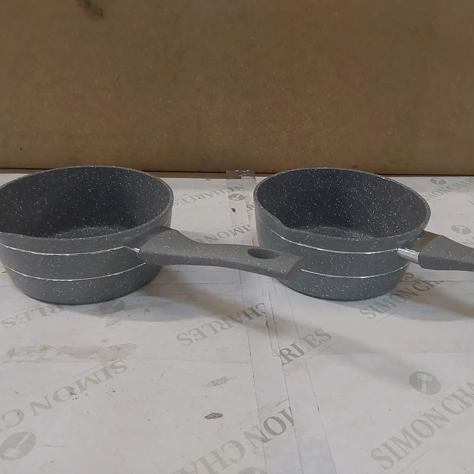 ROYALFORD SET OF 2 SAUCEPANS, INDUCTION SAFE NON-STICK COOKWARE