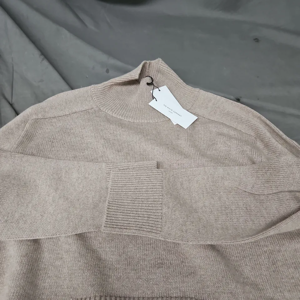 THE WHITE COMPANY BEIGE KNIT JUMPER – WOMEN'S - S