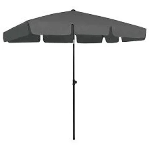 BOXED BEACH UMBRELLA - GREY (1 BOX)