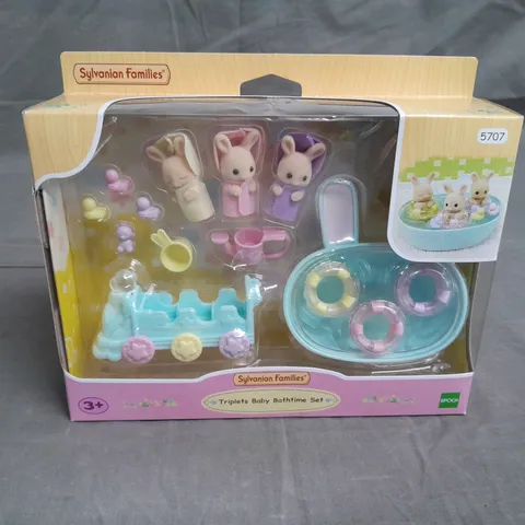 SYLVANIAN FAMILIES - TRIPLETS BABY BATHTIME SET