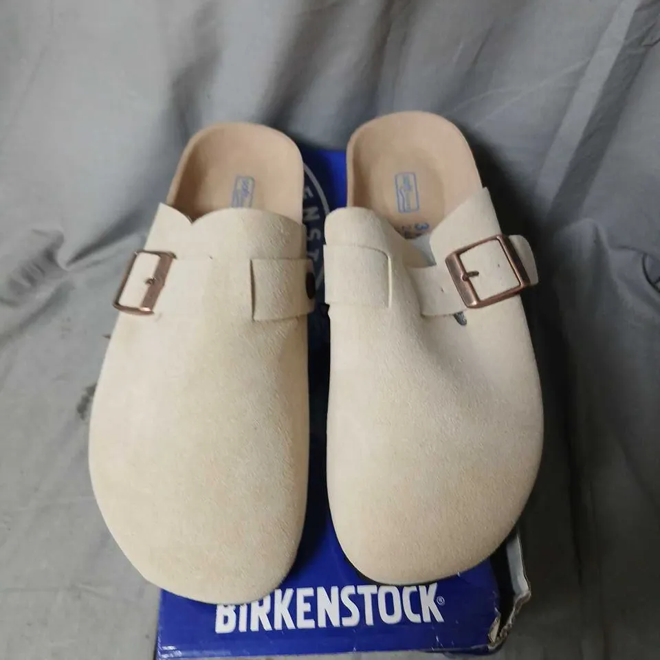 BIRKENSTOCK LX-7 BEIGE SANDALS, EU 37 (UK 4)