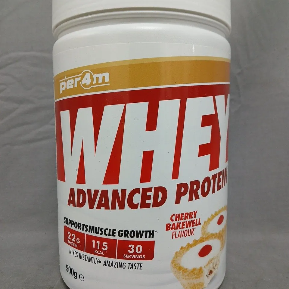 PER4M WHEY ADVANCED PROTEIN (900G) - CHERRY BAKEWELL FLAVOUR