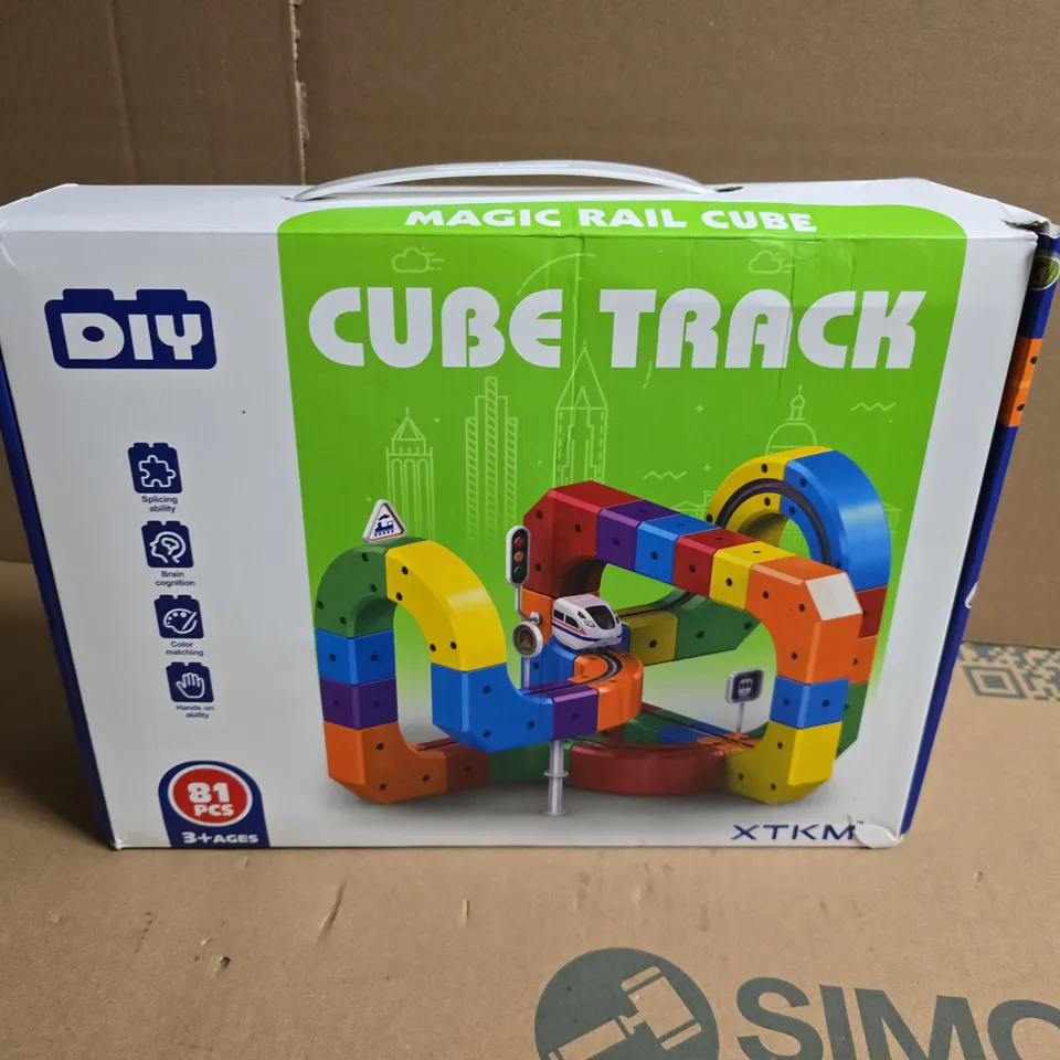 CUBE TRACK – MAGIC RAIL CUBE CONSTRUCTION TOY